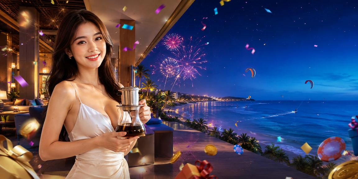 Người dùng Mũi Né uống cà phê và theo dõi sự kiện thể thao cược trực tuyến trên v188